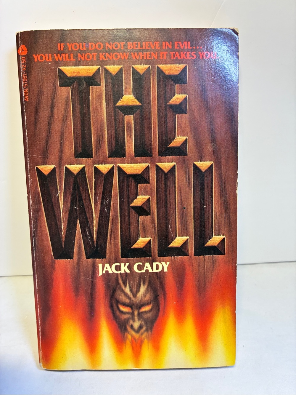 Vintage Paperback THE WELL BY JACK CADY  1982 BOOK Horror